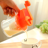 婴儿迷你小型手动榨汁机家用水果手摇榨汁器豆浆机果汁