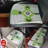 夏季汽车专用凉席坐垫 冰水垫椅座垫水晶绿片珠/陶瓷玻璃珠坐垫