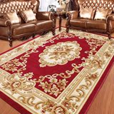 欧式地毯 纯手工立体雕花羊毛质感地毯 客厅卧室沙发茶几地毯特价