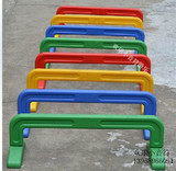 幼儿园玩具 感统训练器材 塑料跨栏亲子教具网幼儿园玩具体育游戏
