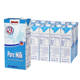 【天猫超市】德国进口牧牌部分脱脂纯牛奶1L*12/箱儿童学生早餐奶