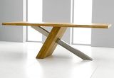 北欧简约实木餐桌办公桌老板桌书桌工作台电脑桌会议桌咖啡桌定制