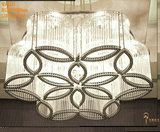 意大利新中式水晶玻璃棒吊灯餐厅灯后现代创意个性酒店会所客厅灯
