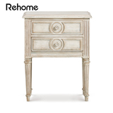 美克美家 Rehome床头柜装饰家具-实木类|R95015031 欧式床头柜