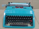 [复古]60年代西班牙产Olivetti Studio45老式英文打字机|正常使用