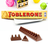 正品进口Toblerone瑞士三角牛奶巧克力含蜂蜜及巴旦木100g黄色装