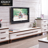 意米卡【超级沙发配套】客厅实木框架线条组合电视柜 地柜ED3882