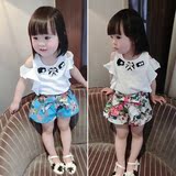 周岁女宝宝夏装两岁女装新款1-2-3-4岁小孩衣服潮韩版公主裙套装