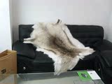 进口 整张芬兰驯鹿皮长1.25米*宽1米 代购 挂毯墙毯 墙饰 坐垫
