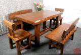 老榆木实木餐桌原生态全实木桌子 老榆木家具多功能简约书桌茶桌