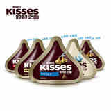 好时KISSES 巧克力 曲奇奶香 黑 牛奶 榛仁 扁核头巧克力 82g袋