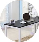 简约台式电脑桌 双人桌商业办公桌 会议桌书桌家用桌椅组合钢木桌