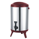 惠尔普斯10L商用不锈钢大容量奶茶豆浆保温桶果汁冰水桶