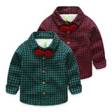 男童加厚衬衫长袖 2015童装新款宝宝衬衣保暖 冬装儿童格子上衣潮