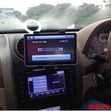车载CD口GPS7寸导航仪ipad平板电脑通用手机支架 mini2.5.7.10寸