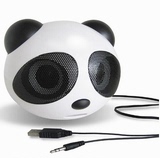 包邮熊猫台式机笔记本电脑手机单个USB2.0小音箱迷你可爱卡通音响