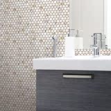 韩国浴室厨房防油贴纸瓷砖贴创意壁纸卫生间贴画防水墙纸自粘墙贴
