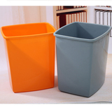新亚特大号长方形塑料垃圾桶 卫生间垃圾桶厨房家用无盖果皮箱