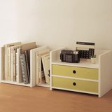 桌上书架简易原木迷你电脑桌上置物架桌面飘窗放书的架子实木宿舍