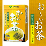 日本原装 正品 伊藤园 玄米茶茶包 茶叶 袋泡茶 20包入