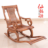 花梨木摇椅 古典红木家具非洲花梨摇椅躺椅实木 中式仿古午休椅