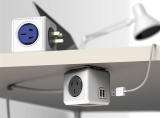 正品现货荷兰PowerCube模方魔方插座接线板 创意多功能USB接线板