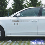 奥迪A4L车贴拉花Audi sport 奥迪Q5 Q3 A1 A6 A5改装美容装饰用品