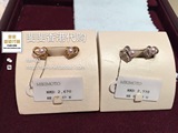 斐斐香港专柜代购 MIKIMOTO 御木本 日本奢华珍珠 心形珍珠耳钉两