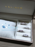 香港代购 TSL谢瑞麟18K黄金钻石戒指   指语系列