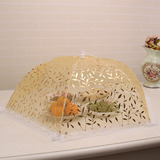 菜罩可折叠盖饭菜罩子餐桌罩食物罩高档饭桌防苍蝇碗罩长方形圆形