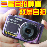 全新Samsung/三星 PL120 正品美颜数码相机 双屏自拍神器特价促销