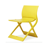 阿斯顿限时打折创意折叠餐椅简约宜家塑料电脑椅欧式休闲接待椅子
