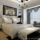掌上明珠双人床 新古典实木家具 样板房卧室1.8米别墅酒店公主床
