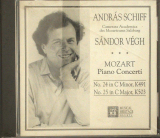 全新 原版古典CD MHS 莫扎特 钢琴协奏曲 席夫 schiff 韦格 vegh