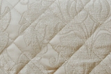 可定做米白色欧美式沙发垫雪尼尔提花蕾丝坐垫套沙发巾罩贵妃垫
