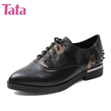 Tata/他她2015年秋季专柜同款时尚女单鞋V3072CM5  专柜2