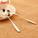Hero 咖啡勺 不锈钢 小勺子 金属 咖啡勺子 咖啡搅拌勺 天鹅勺