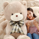 泰迪熊抱抱熊公仔毛绒玩具熊猫布娃娃生日儿童节礼物女大号1.6米