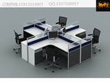 办公家具办公桌职员电脑桌员工桌椅组合工位多人屏风工位卡座位桌