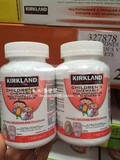 包邮 加拿大代购 Kirkland儿童维生素矿物质咀嚼片 300粒