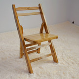折叠椅小孩桌椅吃饭椅子便携小凳子写字椅省空间家具楠竹椅