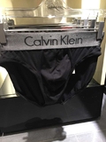 Calvin Klein银宽边男士ck舒适纯棉速干内裤性感限量三角裤经典款