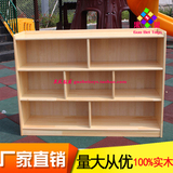 蒙氏柜幼儿园实木柜儿童玩具架木制置物柜杉木樟子松柜收纳整理柜