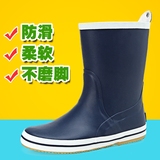 雨鞋男夏季中筒防滑水靴大码钓鱼鞋防水男款成人韩版耐磨透气雨靴