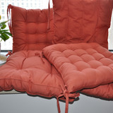 特价宜家原单纯棉餐椅办公学生坐垫加厚海绵飘窗垫椅垫定制沙发垫