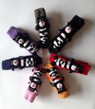 韩国秋冬季防滑加厚保暖早教袜子船袜女士地毯袜套成人地板袜-猫3
