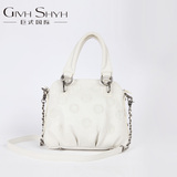 GIVH SHYH/巨式国际 真皮时尚贝壳形手提包背提 G5280114