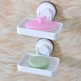 韩国dehub吸盘香皂盒 肥皂盒 吸盘肥皂架 创意沥水香皂架