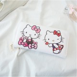 2015新款女士长款钱夹卡通Hello Kitty可爱猫咪女学生皮夹钱包邮