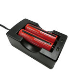 18650锂电池充电器强光手电筒矿灯3.7V单双槽座通用型充电器